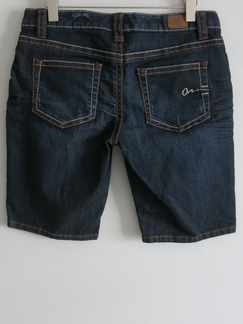 American Rag Cotton Blend Denim Bermuda Short - Size 7